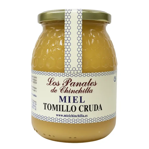 Miel Tomillo Cruda Panales de Chinchilla 1 Kg