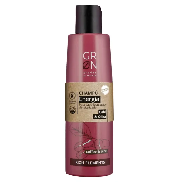 Champú Energía Café Y Oliva Grn