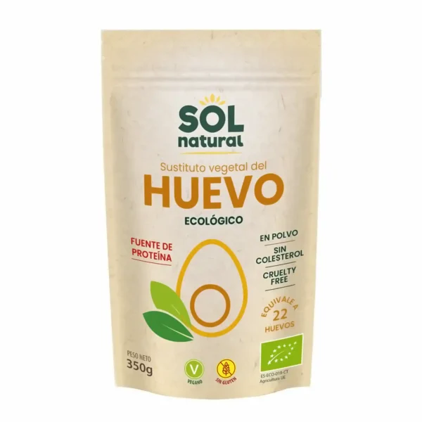 Sustituto Vegetal Huevo Eco Sol Natural 350 G